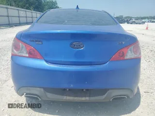 2010 Hyundai Genesis Coupe with VIN KMHHT6KD0AU004794, listed as a Copart auction lot 56877905 with 90,414 mi miles and Clean title. Bid and sale history available at DreamBid. Image 6.