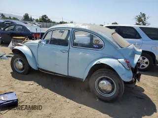 1969 Volkswagen Beetle z VIN 119467543, wystawiony jako Copart lot #59442045 z przebiegiem 9 895 mil mil oraz Czysty tytuł • Clean title. Historia ofert i sprzedaży dostępna na DreamBid. Obrazek 2.