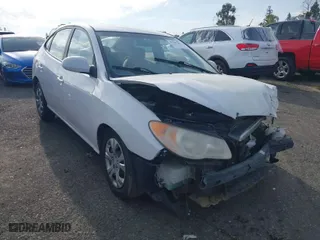 2009 Hyundai Elantra GLS PZEV with VIN KMHDU46D39U794890, listed as a IAAI auction lot 41103283 with 158,400 mi miles. Bid and sale history available at carsss.com. Image 1.