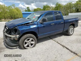 2006 Dodge 1500 SLT z VIN 1D7HU18236S681633, wystawiony jako Copart lot #55386095 z przebiegiem 235 828 mil mil oraz Szkoda całkowita • Salvage title. Historia ofert i sprzedaży dostępna na DreamBid. Obrazek 1.