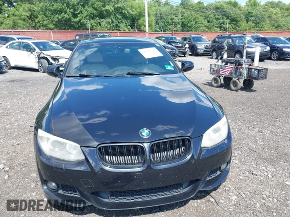 2011 BMW 3 Series 335i xDrive with VIN WBAKF9C56BE247125, listed as a IAAI auction lot 39738395 with 144,405 mi miles. Bid and sale history available at carsss.com. Image 12.