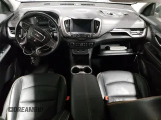 2023 GMC Terrain AT4 with VIN 3GKALYEG7PL257643, listed as a Copart auction lot 49889525 with Not provided miles and Salvage title. Bid and sale history available at DreamBid. Image 8.