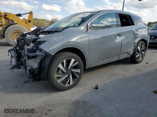 2024 Nissan Murano SL with VIN 5N1AZ2CJ7RC112702, listed as a Copart auction lot 74517844 with 8,948 mi miles and Salvage Title. Bid and sale history available at carsss.com. Image 1.