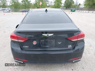 2017 Genesis G80 3.8L with VIN KMHGN4JEXHU210171, listed as a IAAI auction lot 42286383 with 94,240 mi miles and . Bid and sale history available at DreamBid. Image 16.