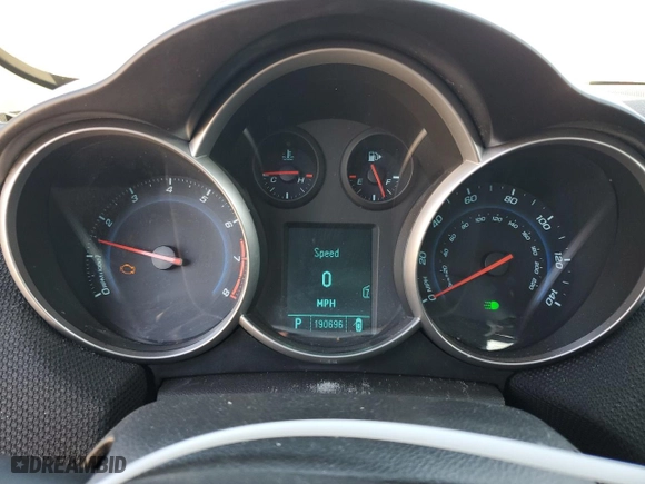 2011 Chevrolet Cruze LT w/1LT with VIN 1G1PF5S96B7182795, listed as a Copart auction lot 53514425 with 190,696 mi miles and Salvage Title. Bid and sale history available at carsss.com. Image 9.