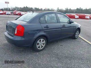 2008 Hyundai Accent GLS with VIN KMHCN46C58U212366, listed as a IAAI auction lot 40748865 with 99,077 mi miles. Bid and sale history available at carsss.com. Image 4.