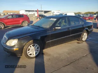 2003 Mercedes-Benz S-Class 4.3L with VIN WDBNG70J33A360525, listed as a Copart auction lot 79266624 with 149,469 mi miles and Clean Title. Bid and sale history available at carsss.com. Image 1.