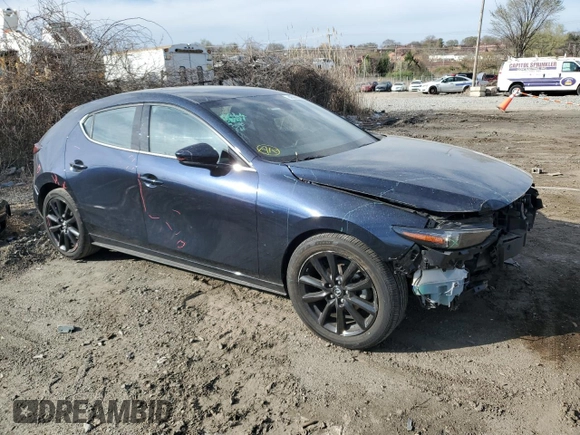 2020 Mazda Mazda3 Hatchback Premium Package with VIN JM1BPANM8L1164276, listed as a Copart auction lot 46992673 with 34,212 mi miles. Bid and sale history available at carsss.com. Image 4.