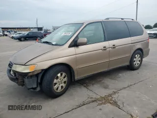 2004 Honda Odyssey EX-L z VIN 5FNRL18944B107051, wystawiony jako Copart lot #58542335 z przebiegiem 207 951 mil mil oraz Szkoda całkowita • Salvage title. Historia ofert i sprzedaży dostępna na DreamBid. Obrazek 1.