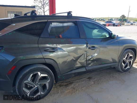 2022 Hyundai Tucson SEL with VIN 5NMJF3AE2NH157468, listed as a IAAI auction lot 41709501 with 39,070 mi miles. Bid and sale history available at carsss.com. Image 6.