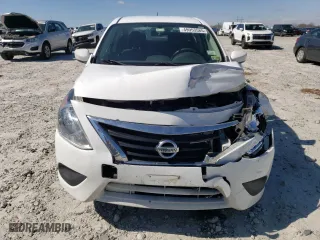 2019 Nissan Versa Sedan SV with VIN 3N1CN7AP6KL831305, listed as a Copart auction lot 49953585 with 130,455 mi miles and Salvage Title. Bid and sale history available at carsss.com. Image 5.