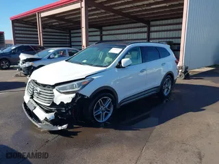 2017 Hyundai Santa Fe Limited Ultimate with VIN KM8SRDHF1HU219841, listed as a IAAI auction lot 41484157 with 341,121 mi miles. Bid and sale history available at carsss.com. Image 18.