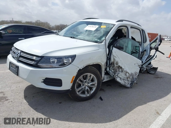 2016 Volkswagen Tiguan S with VIN WVGBV7AX5GW600479, listed as a IAAI auction lot 41828028 with 131,910 mi miles and . Bid and sale history available at DreamBid. Image 18.