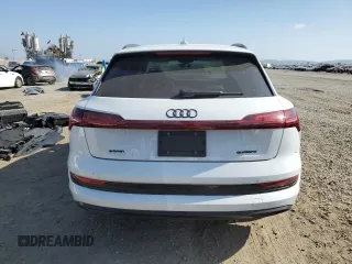 2023 Audi e-tron Premium Plus with VIN WA1LAAGEXPB011100, listed as a Copart auction lot 54008815 with Not provided miles and Salvage title. Bid and sale history available at DreamBid. Image 6.