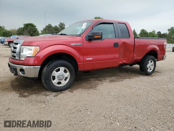 2011 Ford F-150 XL with VIN 1FTFX1ET0BFB75962, listed as a Copart auction lot 58708435 with 142,581 mi miles and Salvage title. Bid and sale history available at DreamBid. Image 1.