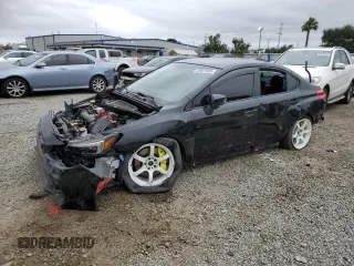 2020 Subaru WRX STI with VIN JF1VA2E63L9804083, listed as a Copart auction lot 55861585 with 85,215 mi miles and Salvage title. Bid and sale history available at DreamBid. Image 1.