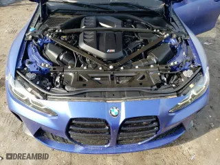 2023 BMW M3 Competition with VIN WBS33AY03PFP84611, listed as a Copart auction lot 52387354 with 7,654 mi miles and Salvage Title. Bid and sale history available at carsss.com. Image 11.