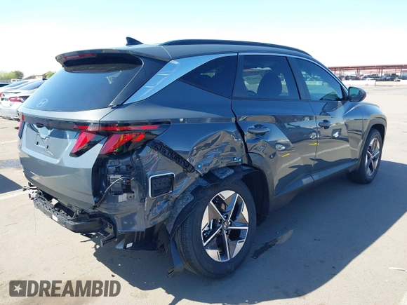 2025 Hyundai Tucson SEL with VIN 5NMJB3DE9SH534705, listed as a IAAI auction lot 41846301 with 101 mi miles and . Bid and sale history available at DreamBid. Image 4.