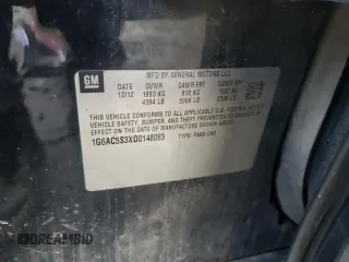 2013 Cadillac ATS Performance z VIN 1G6AC5S3XD0148083, wystawiony jako Copart lot #86250844 z przebiegiem 147 884 mil mil oraz Nie do naprawy. Historia ofert i sprzedaży dostępna na DreamBid. Obrazek 12.