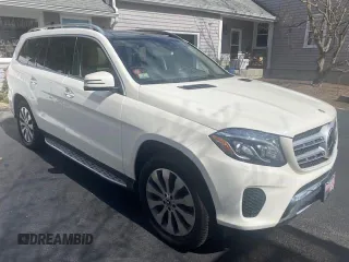 2017 Mercedes-Benz GLS 450 with VIN 4JGDF6EEXHA992401, listed as a Copart auction lot 55933055 with 107,035 mi miles and Clean Title. Bid and sale history available at DreamBid. Image 1.