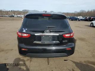 2015 Infiniti QX60 with VIN 5N1AL0MMXFC542315, listed as a Copart auction lot 51529225 with 128,459 mi miles and Salvage Title. Bid and sale history available at carsss.com. Image 6.