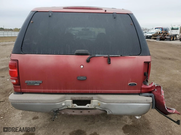 2002 Ford Expedition Eddie Bauer with VIN 1FMRU17L42LA92423, listed as a Copart auction lot 87807995 with 335,727 mi miles and Salvage Title. Bid and sale history available at carsss.com. Image 6.