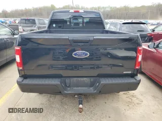2018 Ford F-150 XL with VIN 1FTFW1EG8JFE09009, listed as a Copart auction lot 51131405 with 188,271 mi miles and Clean Title. Bid and sale history available at carsss.com. Image 6.