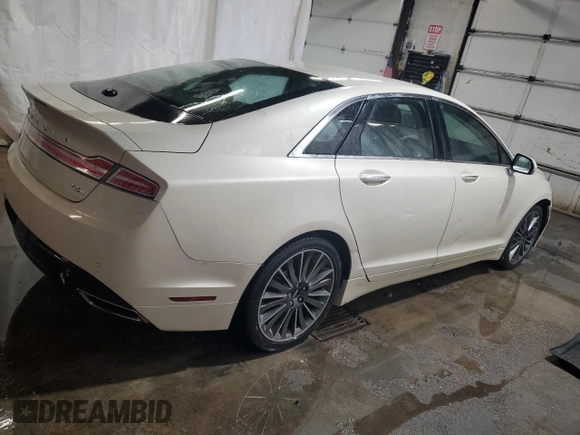 2015 Lincoln MKZ Hybrid with VIN 3LN6L2LU4FR607177, listed as a Copart auction lot 57472145 with 121,708 mi miles and Salvage title. Bid and sale history available at DreamBid. Image 3.