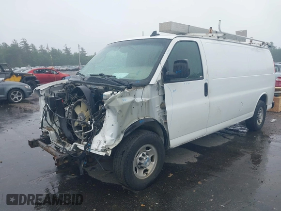2019 Chevrolet Express Cargo with VIN 1GCWGBFP9K1193039, listed as a IAAI auction lot 42482812 with 152,787 mi miles and . Bid and sale history available at DreamBid. Image 18.
