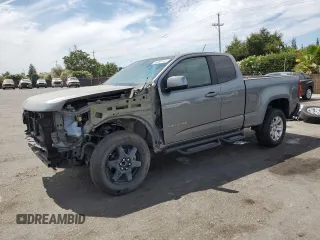 2022 Chevrolet Colorado 2WD LT with VIN 1GCHSCEA7N1101778, listed as a Copart auction lot 66069144 with 76,569 mi miles and Salvage Title. Bid and sale history available at carsss.com. Image 1.