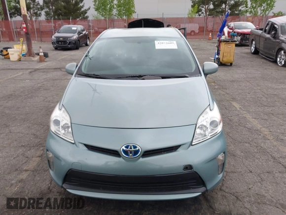 2014 Toyota Prius Four with VIN JTDKN3DU5E1814588, listed as a IAAI auction lot 42073609 with 209,003 mi miles. Bid and sale history available at carsss.com. Image 12.