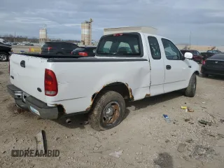 2002 Ford F-150 XL with VIN 1FTRX17212NA65610, listed as a Copart auction lot 50460585 with 129,823 mi miles and Clean Title. Bid and sale history available at carsss.com. Image 3.