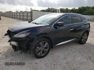 2019 Nissan Murano S with VIN 5N1AZ2MJ0KN140611, listed as a Copart auction lot 56645814 with 54,436 mi miles and Salvage title. Bid and sale history available at DreamBid. Image 1.