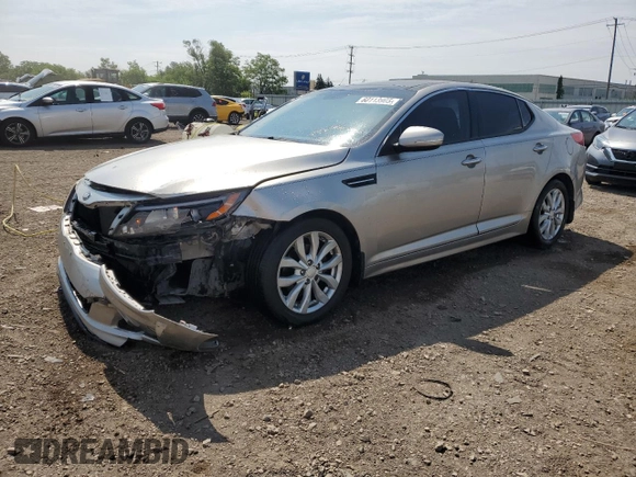 2015 Kia Optima EX с VIN 5XXGN4A71FG385837, выставлен на аукционе Copart как лот 60113905 с пробегом 172 274 миль миль и Списание • Salvage title. История ставок и продаж доступна на DreamBid. Изображение 1.