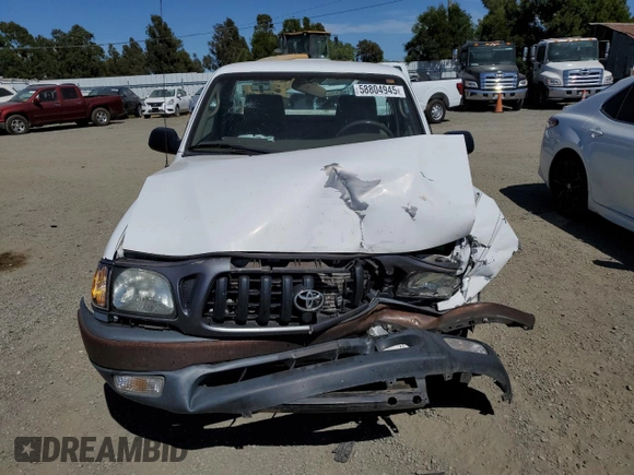 2002 Toyota Tacoma with VIN 5TENL42N22Z097170, listed as a Copart auction lot 58804945 with 103,290 mi miles and Salvage title. Bid and sale history available at DreamBid. Image 5.