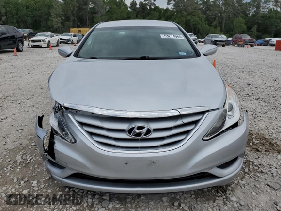2012 Hyundai Sonata GLS with VIN 5NPEB4ACXCH452187, listed as a Copart auction lot 53274065 with 38,715 mi miles and Salvage Title. Bid and sale history available at carsss.com. Image 5.