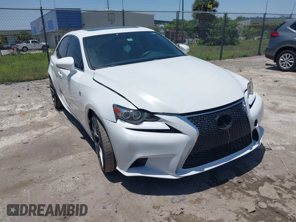 2014 Lexus IS 250 z VIN JTHBF1D2XE5035789, wystawiony jako IAAI lot #42288890 z przebiegiem 187 577 mil mil oraz . Historia ofert i sprzedaży dostępna na DreamBid. Obrazek 1.