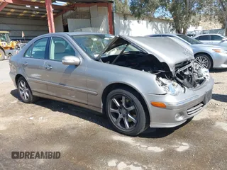2007 Mercedes-Benz C 280 Luxury with VIN WDBRF54H67A930085, listed as a IAAI auction lot 41972926 with 92,775 mi miles and . Bid and sale history available at DreamBid. Image 1.
