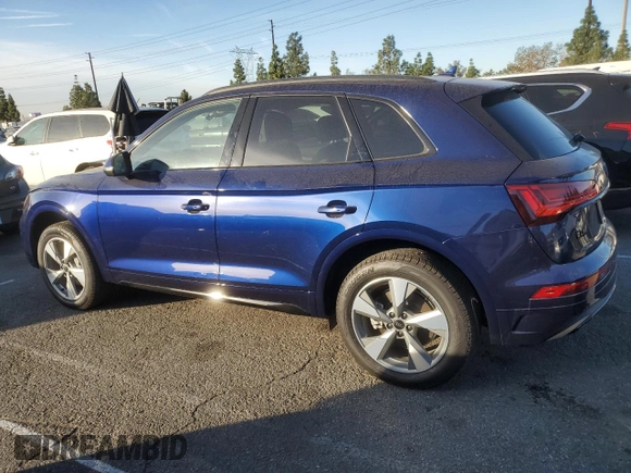 2024 Audi Q5 Premium Plus z VIN WA1BBAFY6R2063895, wystawiony jako Copart lot #85101434 z przebiegiem 2 978 mil mil oraz Szkoda całkowita • Salvage title. Historia ofert i sprzedaży dostępna na DreamBid. Obrazek 2.