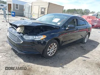 2017 Ford Fusion S with VIN 3FA6P0G7XHR137439, listed as a IAAI auction lot 41811845 with 94,044 mi miles. Bid and sale history available at carsss.com. Image 2.