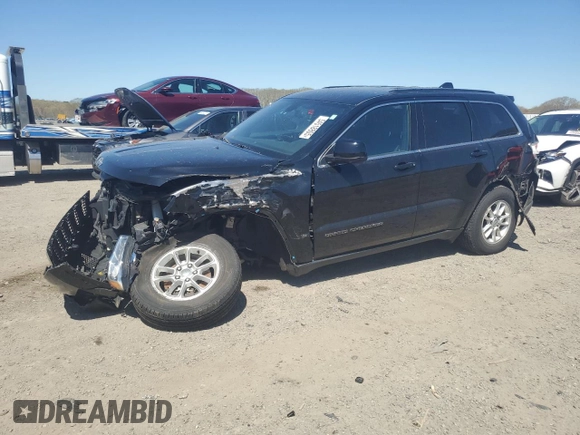 2018 Jeep Grand Cherokee Laredo E with VIN 1C4RJFAGXJC427382, listed as a Copart auction lot 54518805 with 68,356 mi miles and Salvage Title. Bid and sale history available at DreamBid. Image 1.