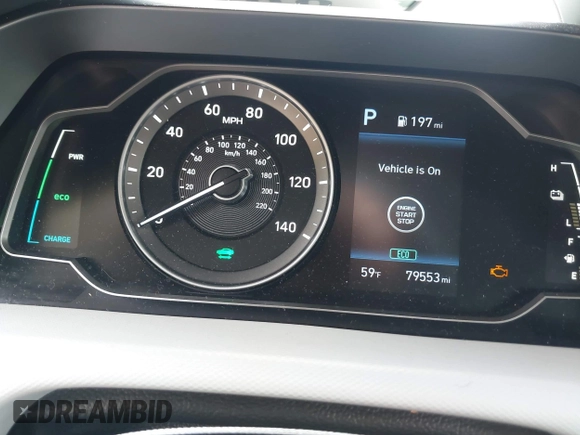 2020 Hyundai Ioniq Blue с VIN KMHC65LC8LU215813, выставлен на аукционе IAAI как лот 42344641 с пробегом 79 553 миль миль и . История ставок и продаж доступна на DreamBid. Изображение 7.