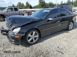2006 Mercedes-Benz C 230 Sport with VIN WDBRF52H76F817671, listed as a Copart auction lot 61482065 with 135,901 mi miles and Salvage title. Bid and sale history available at DreamBid. Image 1.