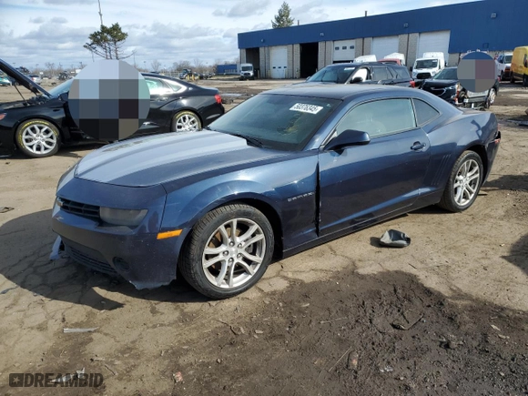 2015 Chevrolet Camaro LS with VIN 2G1FB1E39F9243634, listed as a Copart auction lot 50376345 with 202,514 mi miles and Clean Title. Bid and sale history available at carsss.com. Image 1.