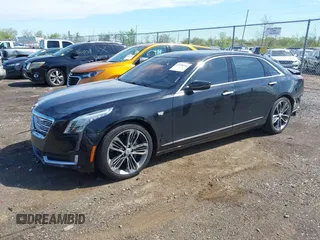 2018 Cadillac CT6 Sport AWD with VIN 1G6KN5R61JU101754, listed as a IAAI auction lot 42128916 with 90,487 mi miles and . Bid and sale history available at DreamBid. Image 2.