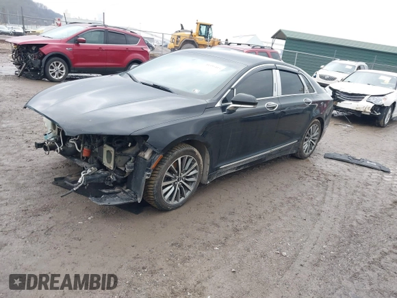 2017 Lincoln MKZ Select with VIN 3LN6L5C99HR607840, listed as a IAAI auction lot 41595415 with 108,842 mi miles. Bid and sale history available at carsss.com. Image 18.