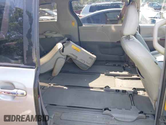 2014 Toyota Sienna Limited with VIN 5TDDK3DC0ES087274, listed as a IAAI auction lot 42478942 with 102,265 mi miles and . Bid and sale history available at DreamBid. Image 8.