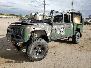 1999 Land Rover Defender with VIN SALLDKH88XA166680, listed as a Copart auction lot 50638085 with Not provided miles and Non repairable. Bid and sale history available at DreamBid. Image 1.