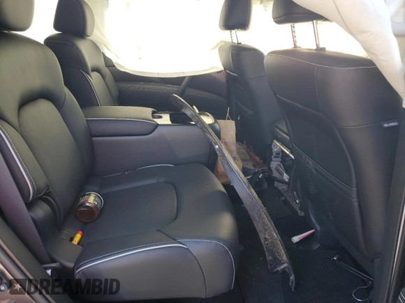 2022 Infiniti QX80 PREMIUM SELECT with VIN JN8AZ2AF0N9744083, listed as a Copart auction lot 85163084 with 0 mi miles and Salvage Title. Bid and sale history available at carsss.com. Image 11.