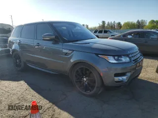 2017 Land Rover Range Rover Sport HSE with VIN SALWR2FK8HA694052, listed as a Copart auction lot 53330155 with 75,181 mi miles and Salvage title. Bid and sale history available at DreamBid. Image 4.